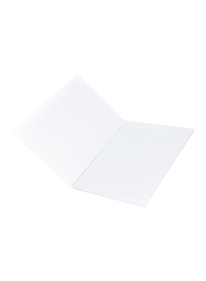 FIS Hard Cover Notebook Single Line A4, 100-Sheets 5-Piece - FSNBA419-06 - Image 2